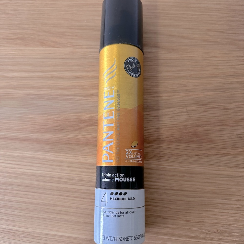 Pantene triple action volume moose Original Maxximum hold